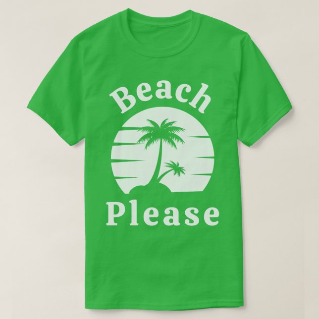 T-shirt Plage S'Amuser Été Plage Sable Surf Design 3 (Design devant)