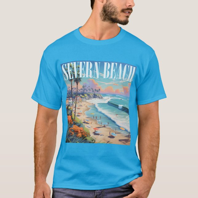 T-shirt Plage Severn (Devant)