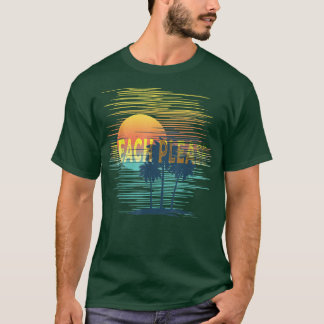 T-shirt Plage S'Il Vous Plaît Chemin Tropical Hawaiian Sum