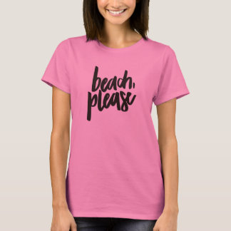 T-shirt Plage S'il vous plaît Débardeur