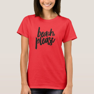 T-shirt Plage S'il vous plaît Débardeur