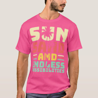 T-shirt Plage Surf Kitesurf Wakeboard Surfer 11