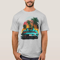 Plage Turquoise Turbo Sports Voiture Ado Guy Race 