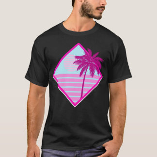 T-shirt Plage vacances vintage