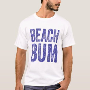T-shirt Plage vintage Beach Bum Vacation Beach