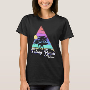 T-shirt Plage vintage de Fulong Taïwan Surf hommes femmes