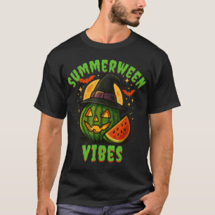 T-shirt Plage Watermelon Summerween Vibes Witween