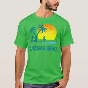 T-shirt Plage zanzibar
