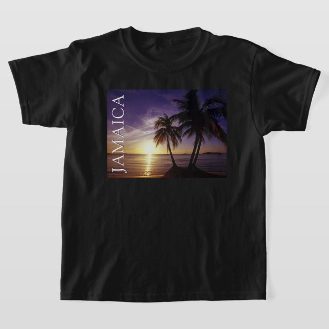 T-shirt Plages à Negril Jamaïque (Poser)