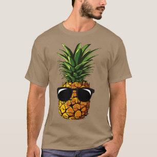 T-shirt Plages d'Aloha à l'ananas Hawaii Été hawaïen (3)