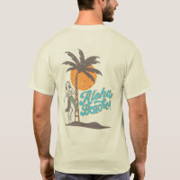 Plages d'Aloha Hula Girl Hawaii Hawaii Retro Hawai