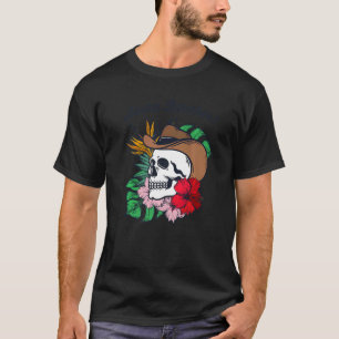 T-shirt Plages D'Aloha Pour Y'all Hawaiian Cowboy Texas Ha