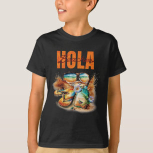 T-shirt Plages de Hola Funny Plage d'Aloha Famille Vacat é
