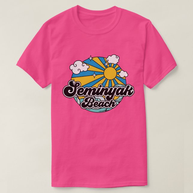 T-shirt Plages de Seminyak Beach (Design devant)