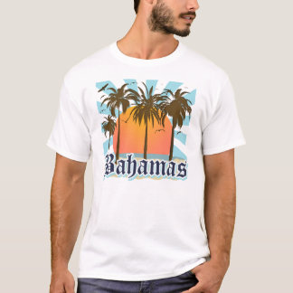 T-shirt Plages d'îles des Bahamas