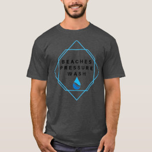 T-shirt Plages Laver sous pression 1