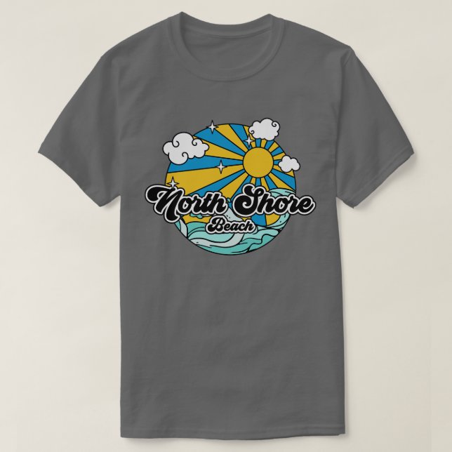 T-shirt Plages North Shore Beach (Design devant)