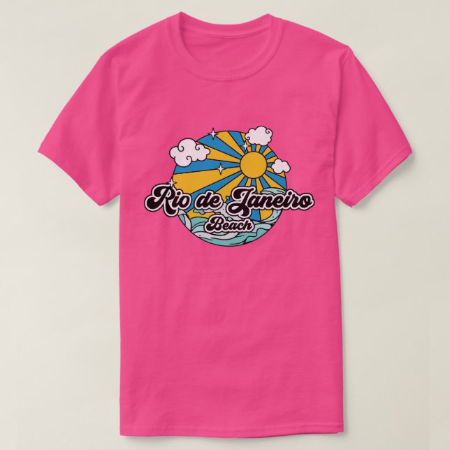T-shirt Plages Rio de Janeiro (Design devant)