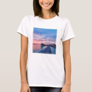 T-shirt Plages tropicales   Bungalows Maldives