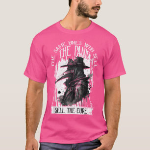 T-shirt Plague Doctor Les Mêmes Qui Vendent La Panique Sel