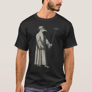 T-shirt Plague Doctor Mask Medieval Steampunk Vintage
