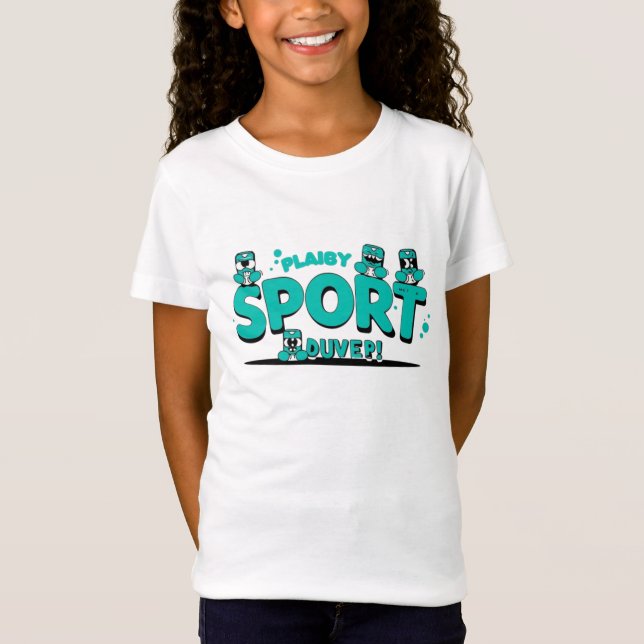 T-Shirt Plaiby Sport Cartoon Tee (Devant)