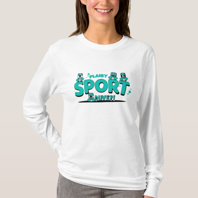 T-shirt Plaiby Sport Cartoon Tee (Devant)