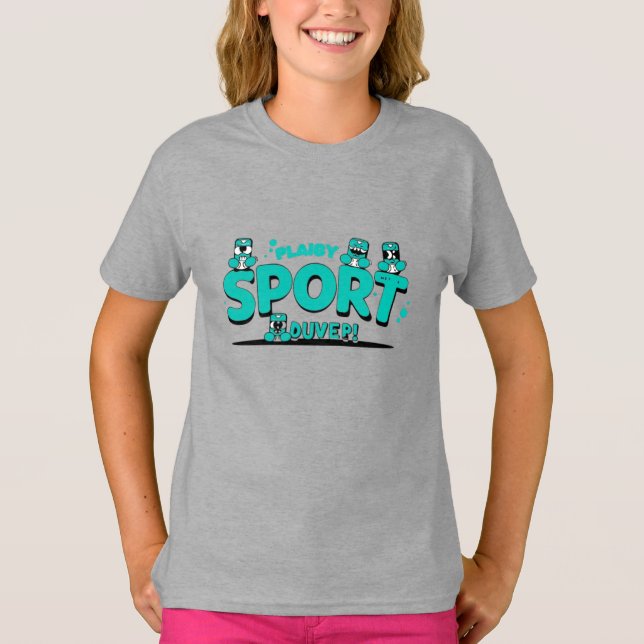 T-shirt Plaiby Sport Cartoon Tee (Devant)