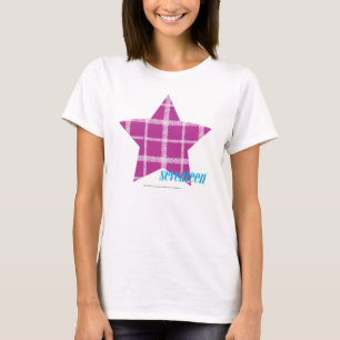 T-shirt Plaid Purple 3
