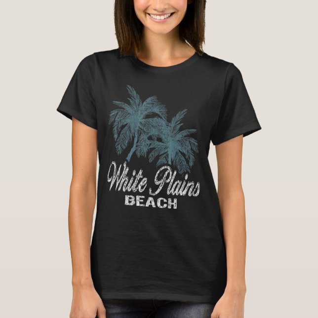 T-shirt Plaines Blanches Plage Oahu Hawaii Deux Grosses Pa (Devant)