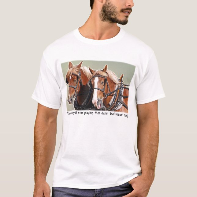 T-shirt Plainte belge de cheval de trait (Devant)