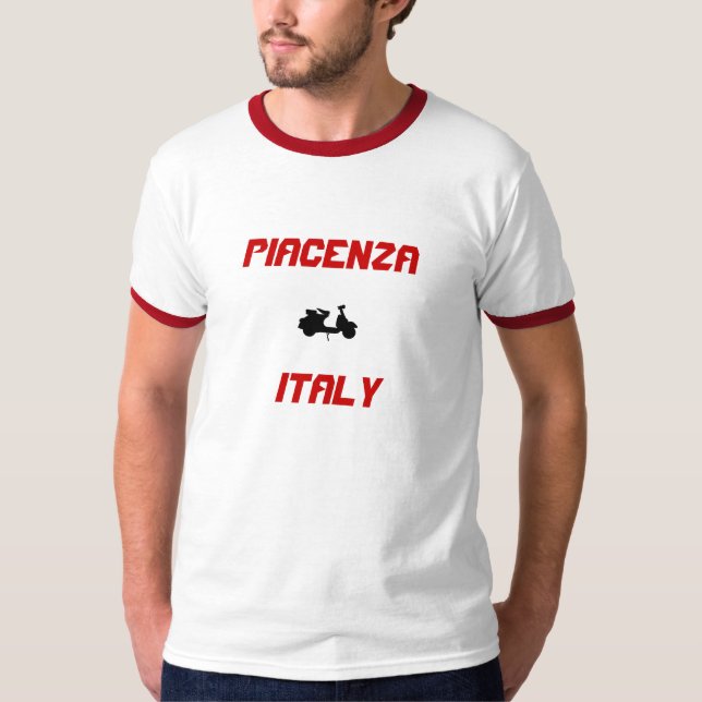 T-shirt Plaisance, Italie Scooter (Devant)