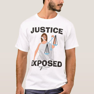 T-shirt Plaisanterie d'anti-avocate exposée Justice de