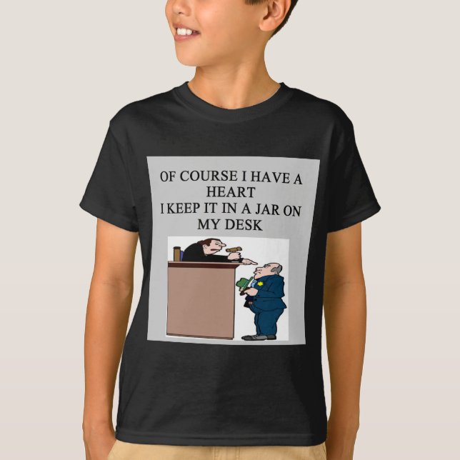 T-shirt Plaisanterie de JUGE (Devant)