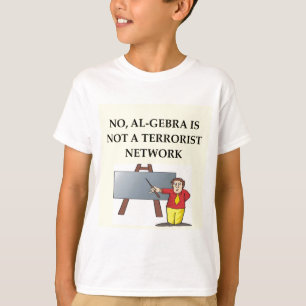 T-shirt plaisanterie de maths