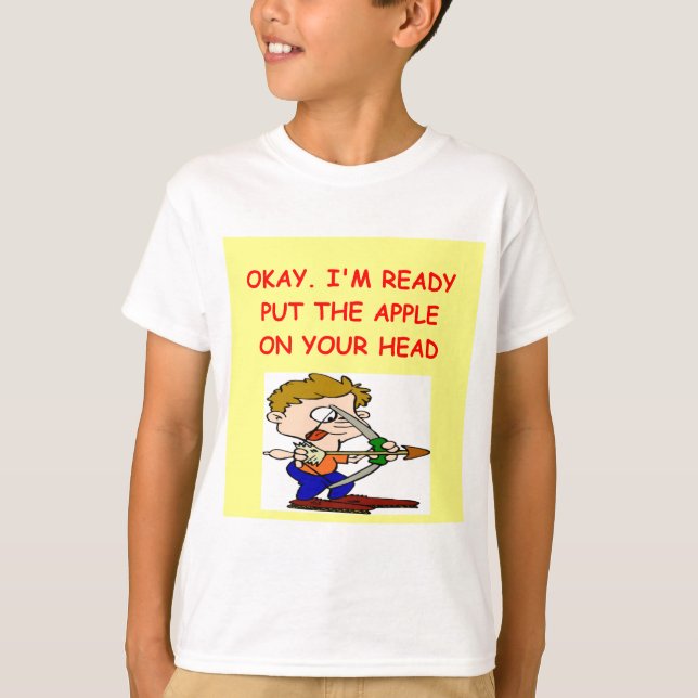 T-shirt Plaisanterie de TIR À L'ARC (Devant)