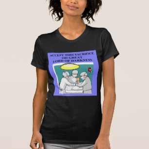 T-shirt plaisanterie démoniaque de médecin/chirurgien