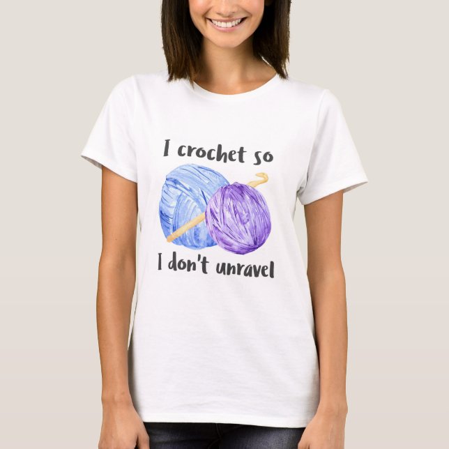 T-shirt Plaisanterie drôle de crochet (Devant)