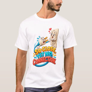 T-shirt Plaisanterie drôle de prise et de fiche