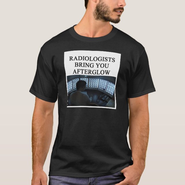 T-shirt plaisanterie drôle de radiologie (Devant)