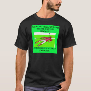 T-shirt plaisanterie du football de Detroit