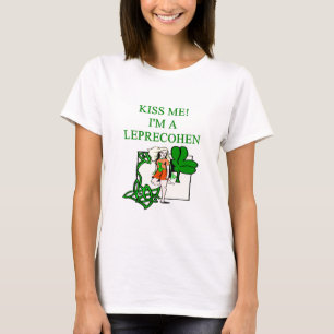 T-shirt plaisanterie irlandaise juive de lutin du jour de