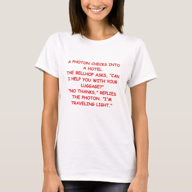 T-shirt plaisanterie légère (Devant)