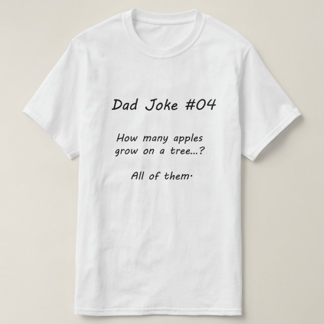 T-shirt Plaisanterie Papa #04 (A) (Design devant)