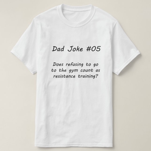 T-shirt Plaisanterie Papa #05 (A) (Design devant)