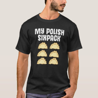 T-shirt Plaisanterie polonaise Sixpack Pole Pun Polska Per
