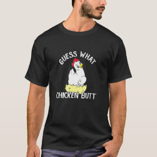 T-shirt Plaisanterie poulet mais poulet