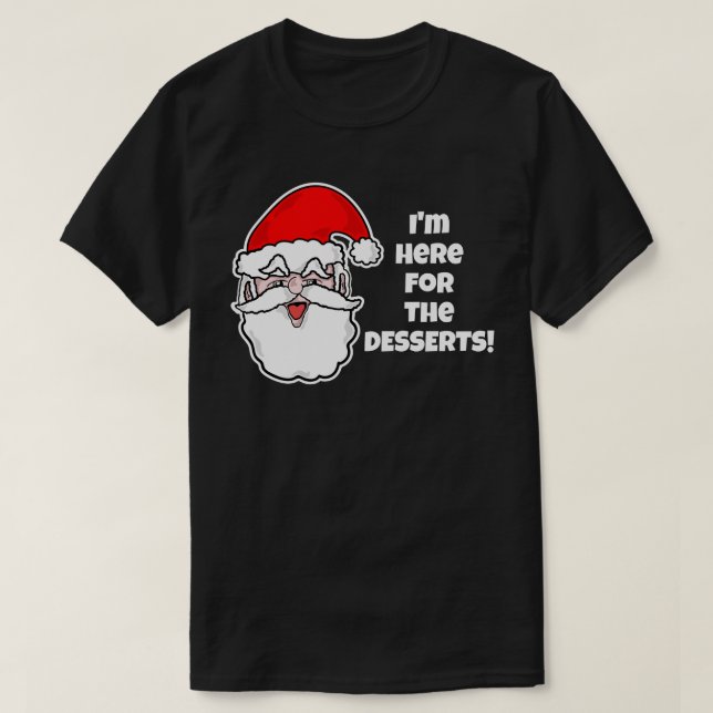 T-shirt Plaisanteries de Noël (Design devant)