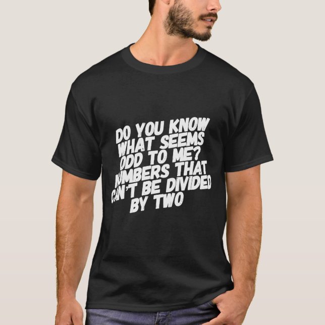 T-shirt Plaisanteries De Professeurs De Maths Dire Enseign (Devant)