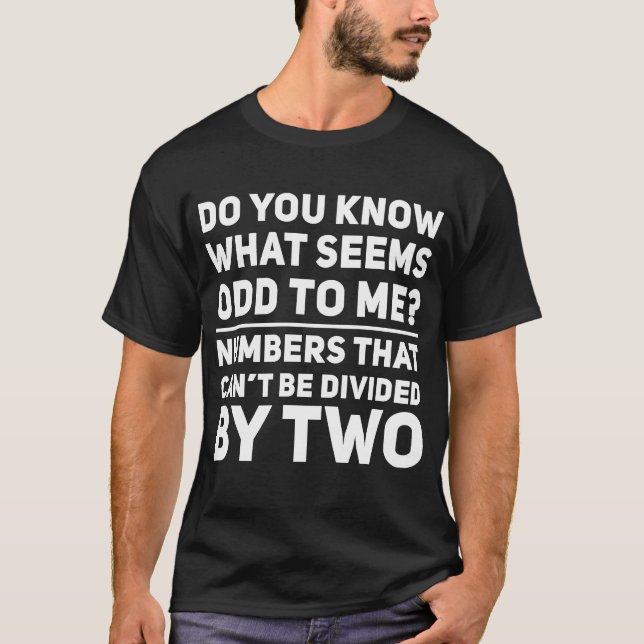 T-shirt Plaisanteries De Professeurs De Maths Dire Enseign (Devant)
